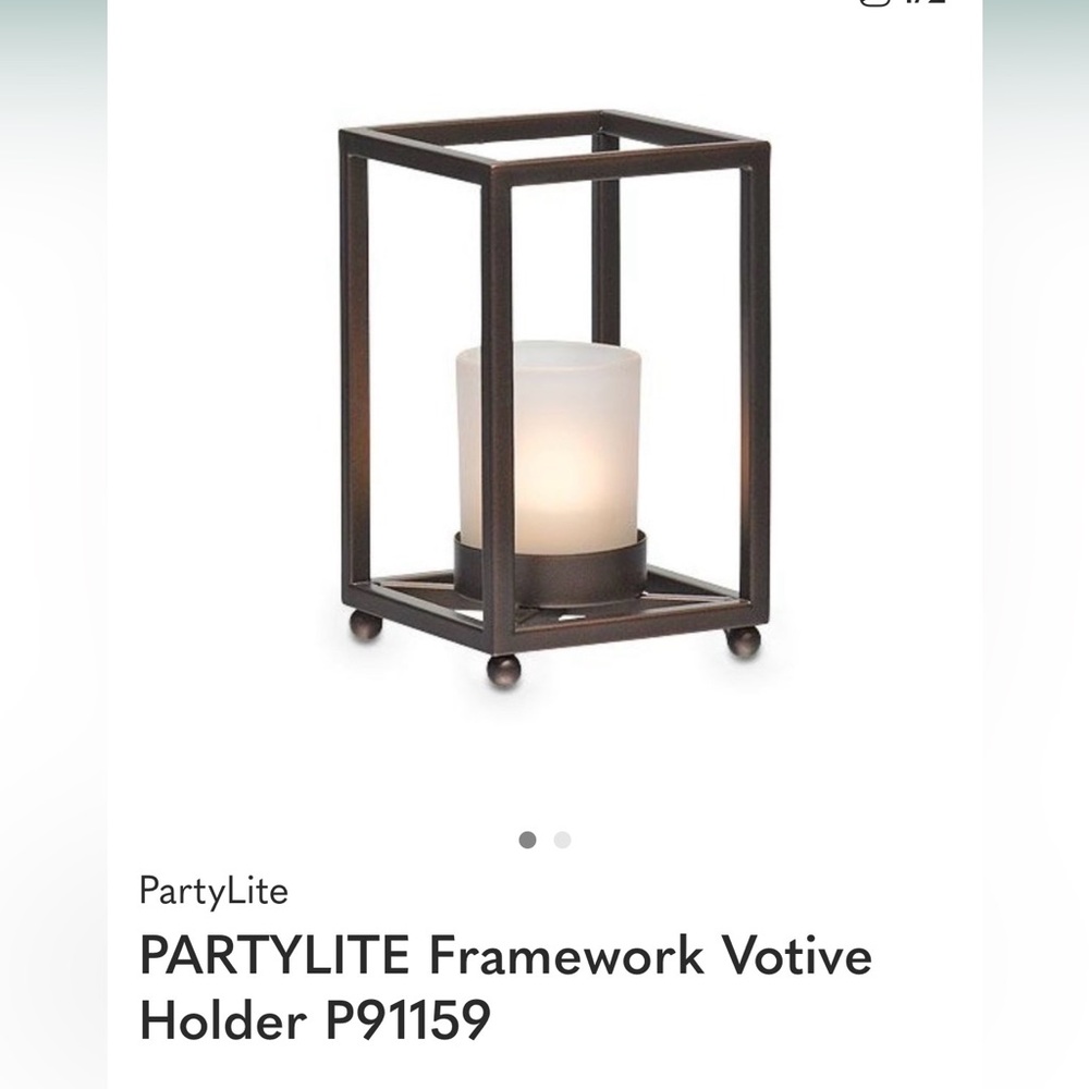 PARTYLITE Framework Votive Holder P91159